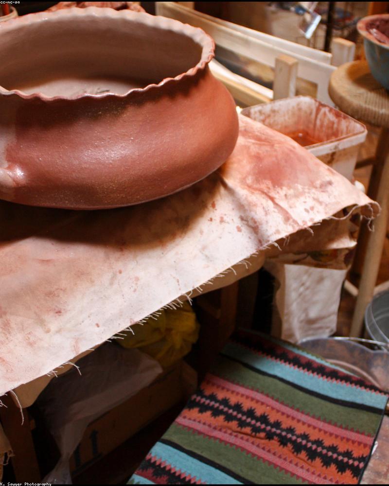 Vintage Glass Table V9